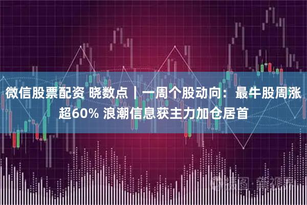 微信股票配资 晓数点｜一周个股动向：最牛股周涨超60% 浪潮信息获主力加仓居首
